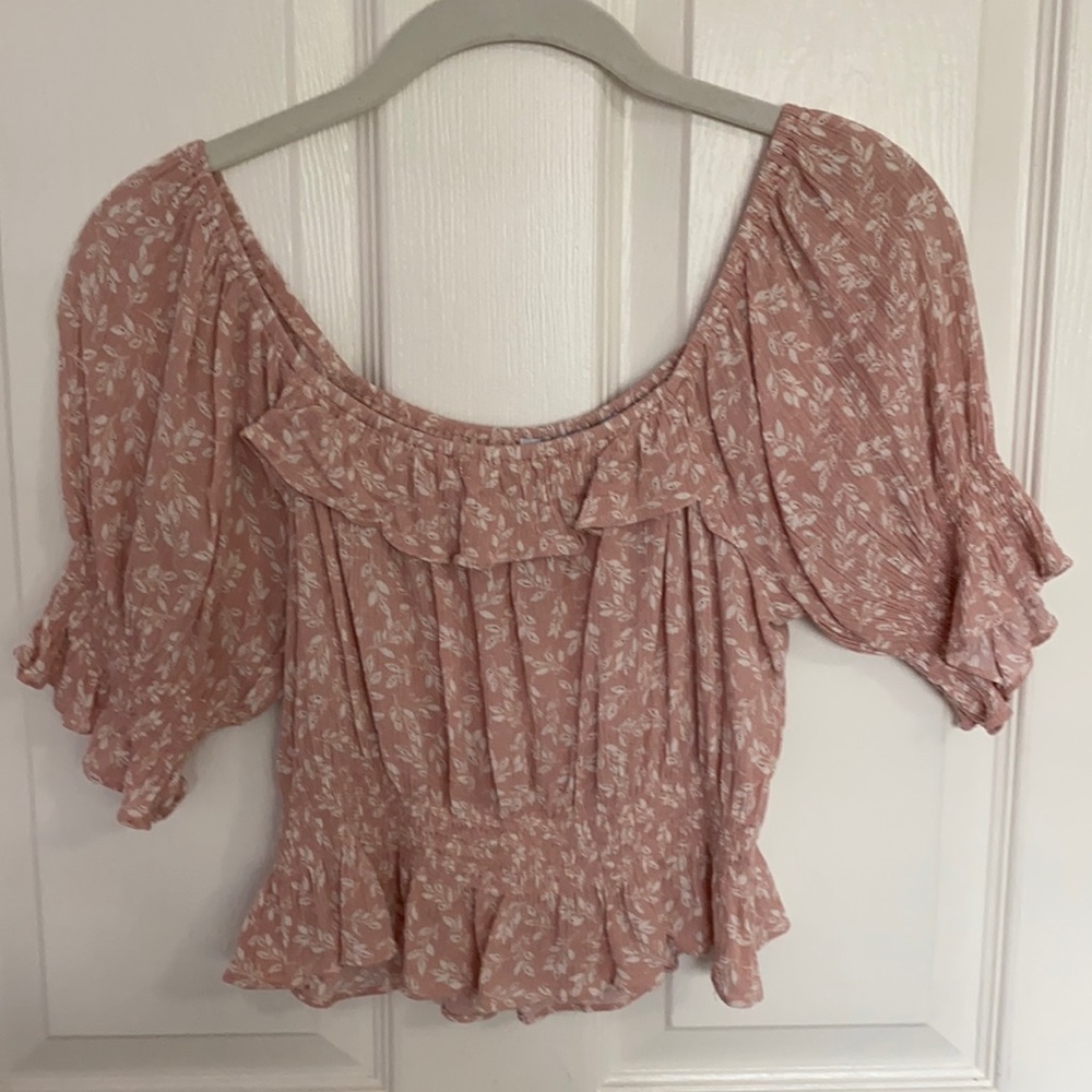 Cropped Cottagecore Blouse